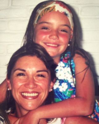 Regina Blandón and her mother, Regina Marron. 